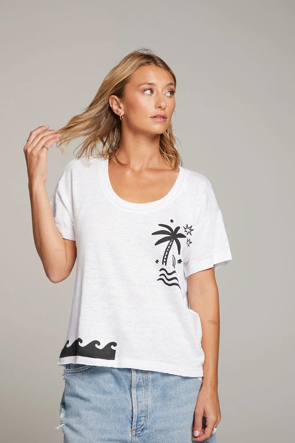 Summer Nights Tee sold by Chaser product image thumbnail 3