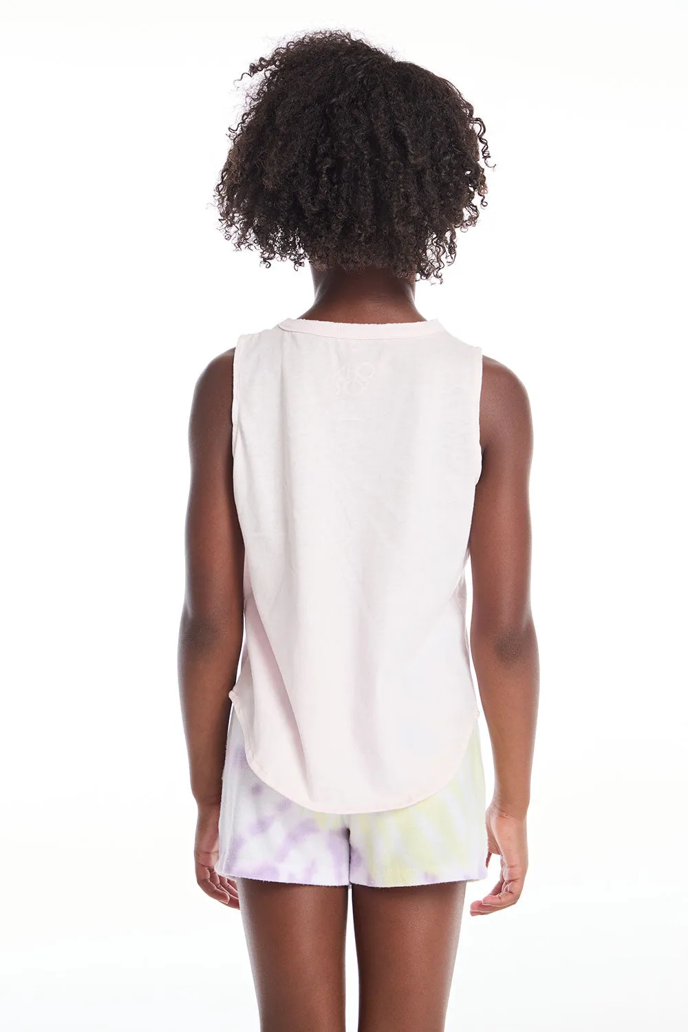 The Beatles Strawberry Fields Girls Shirttail Muscle Tee sold by Chaser product image thumbnail 3