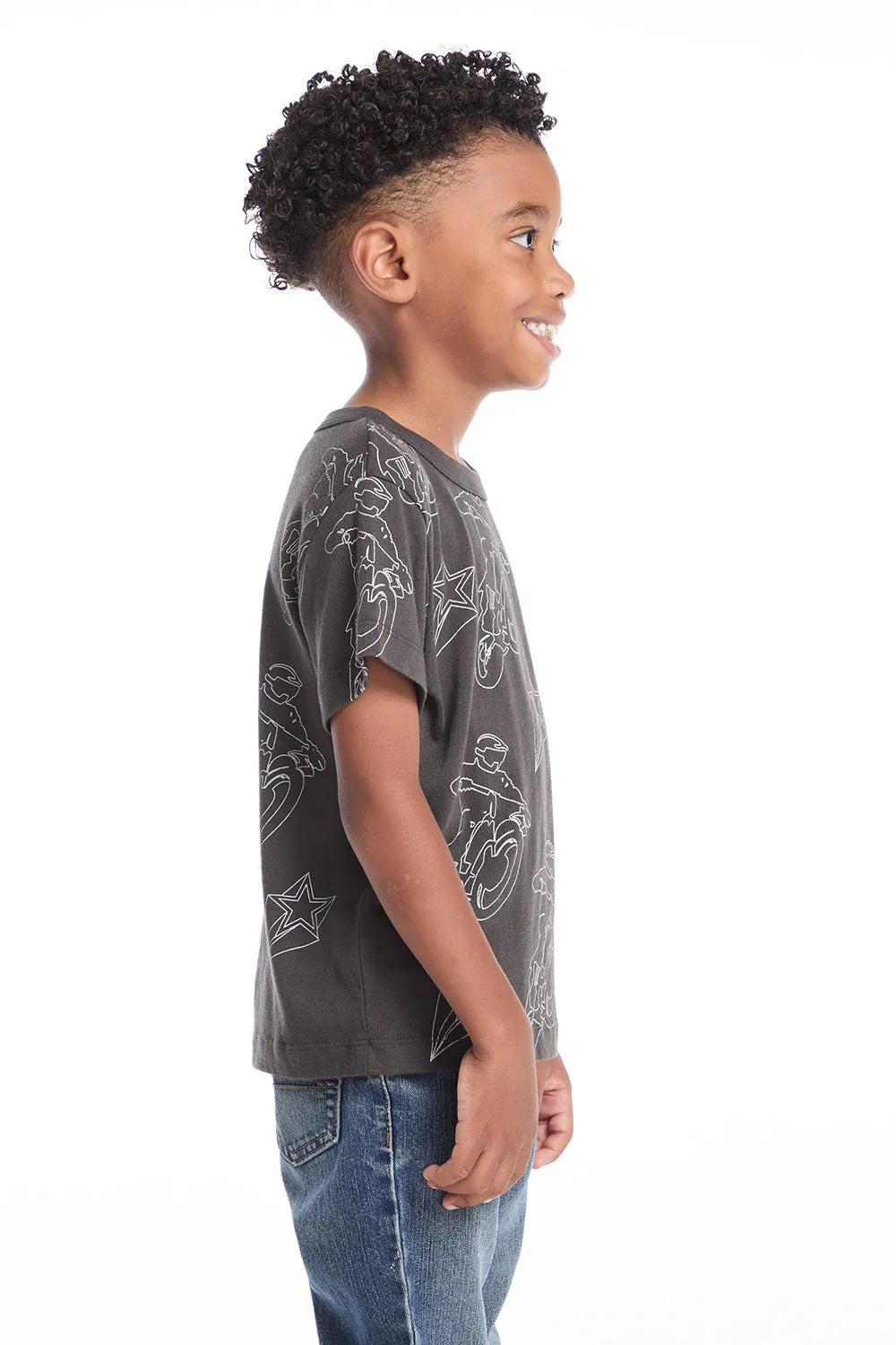 Moto Star Boys Tee sold by Chaser product image thumbnail 2