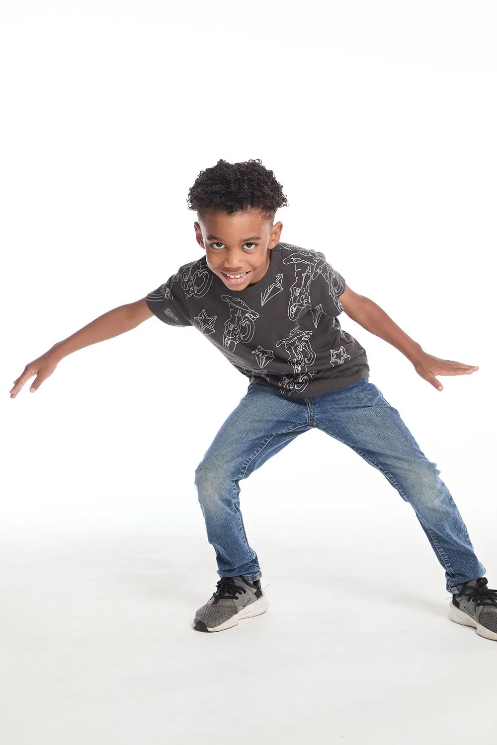 Moto Star Boys Tee sold by Chaser product image thumbnail 4