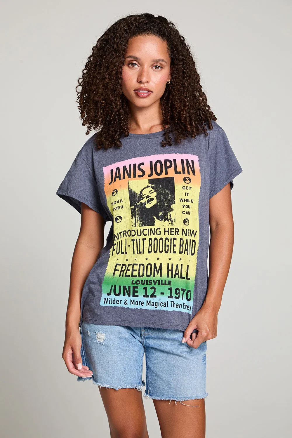 Janis Joplin Freedom Hall Tee sold by Chaser