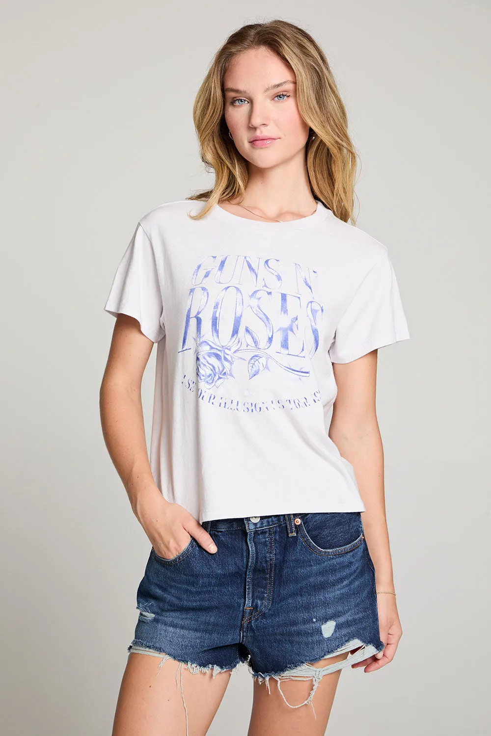 Guns n' Roses Use Your Illusion Rose Tee sold by Chaser product image thumbnail 4