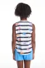 Colorful Crabs Girls Muscle Tee sold by Chaser