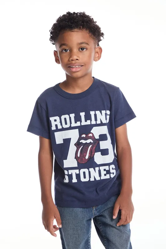 Rolling Stones Logo '73 Boys Tee sold by Chaser