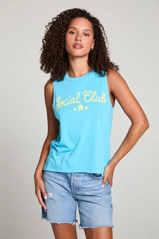Social Club Muscle Tee made by Chaser