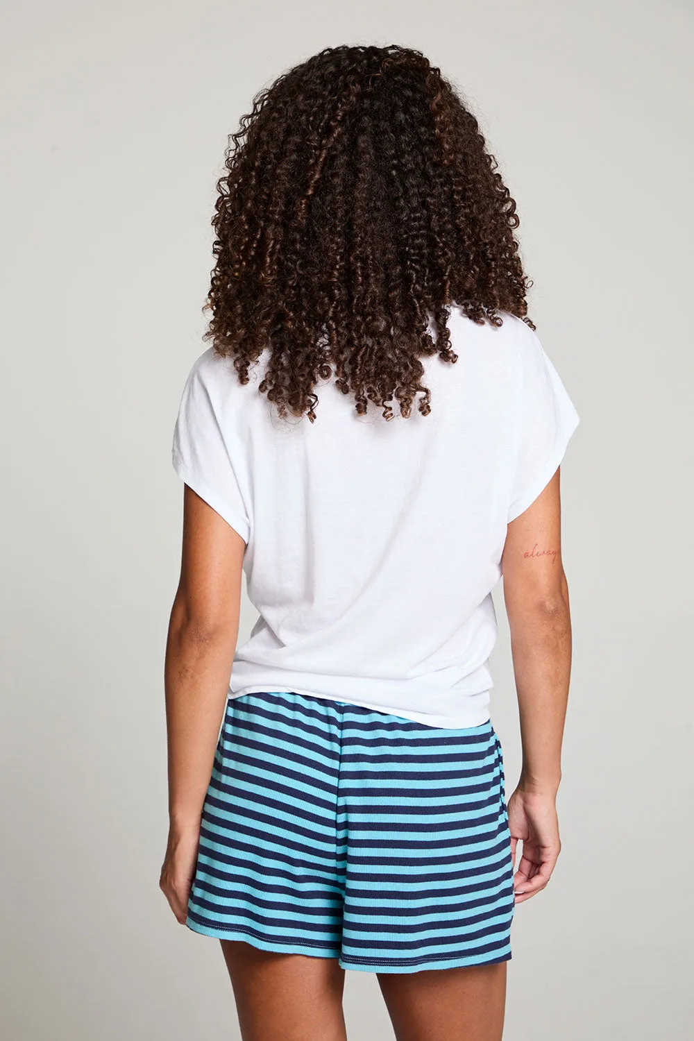 Wylie White Tee sold by Chaser product image thumbnail 3