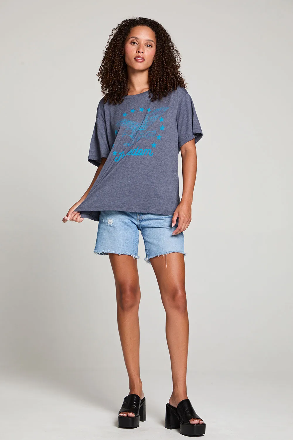 Freedom Eagle Stars Tee sold by Chaser product image thumbnail 5