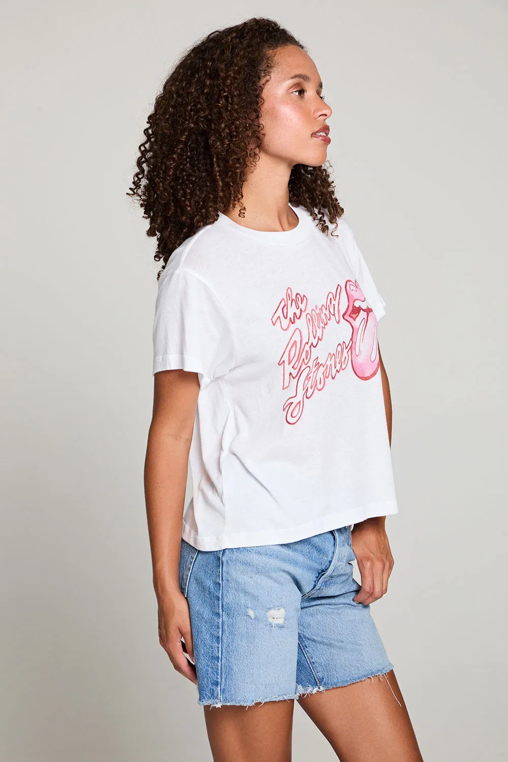 Rolling Stones Painterly Tongue Logo Tee sold by Chaser product image thumbnail 2