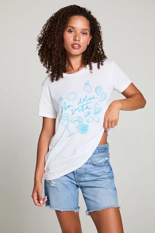 La Dolce Vita Icons Crew Neck Tee sold by Chaser