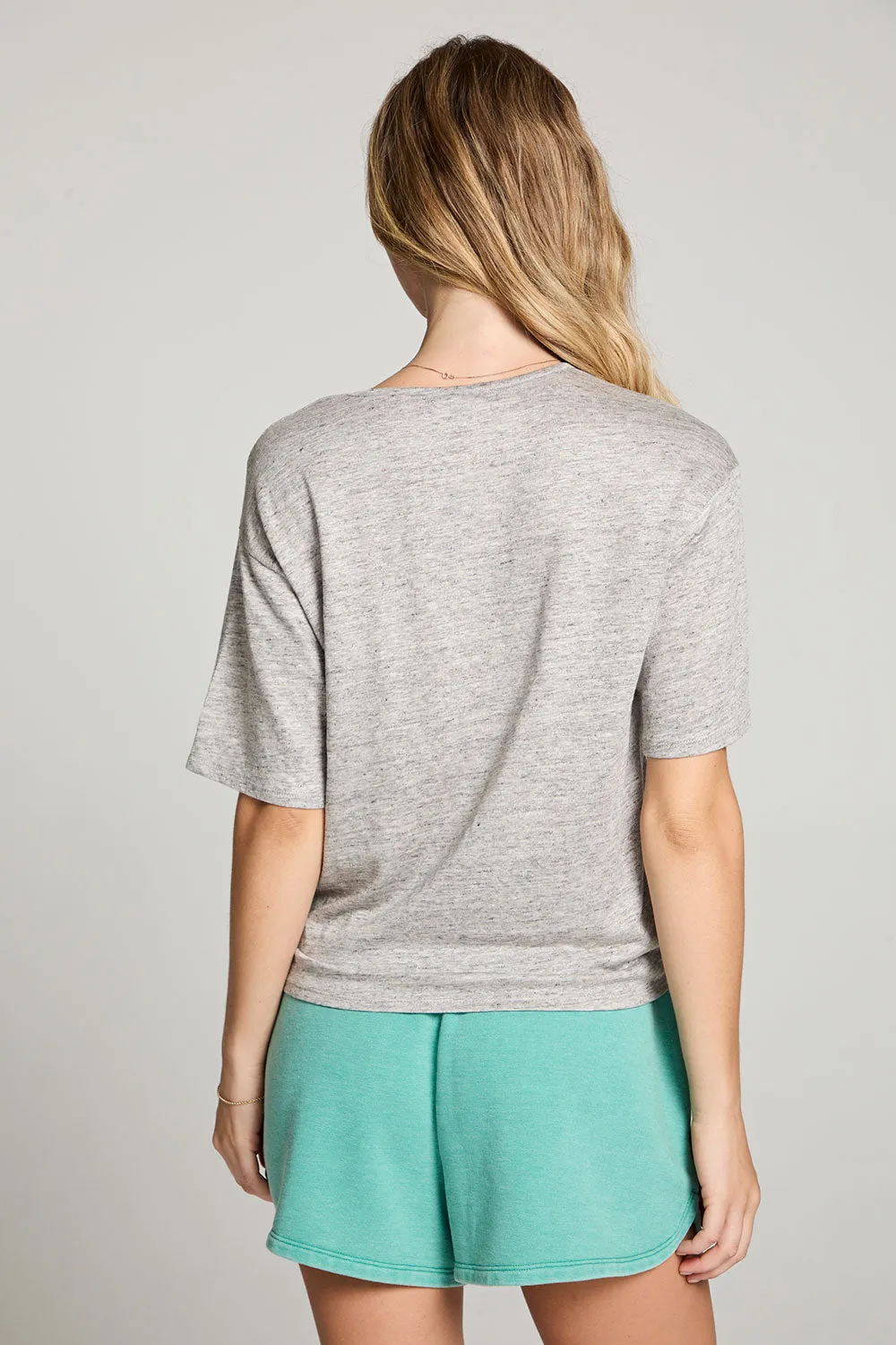 Annalise Heather Grey Tee sold by Chaser product image thumbnail 3