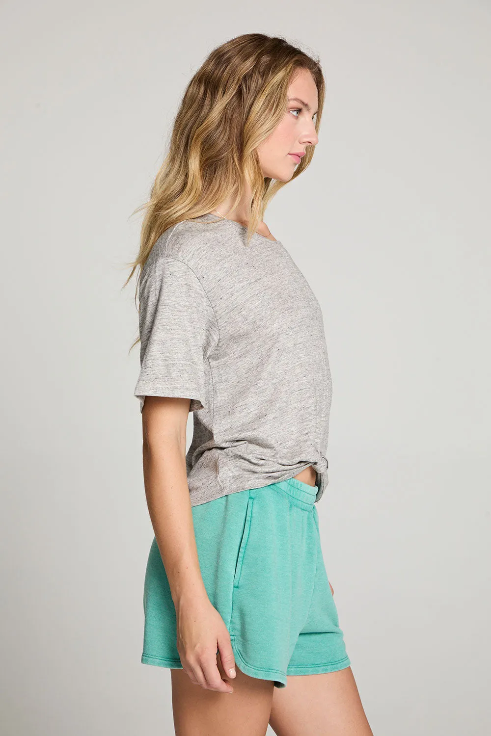 Annalise Heather Grey Tee sold by Chaser product image thumbnail 2