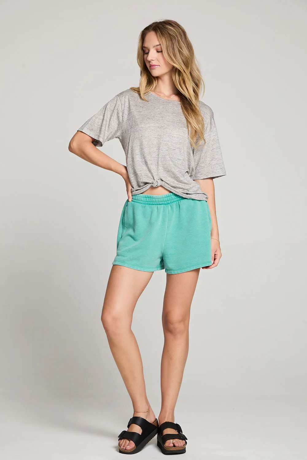 Annalise Heather Grey Tee sold by Chaser product image thumbnail 4