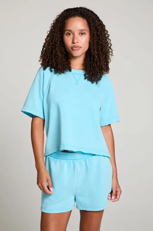 Amelia Aquarius Blue Pullover sold by Chaser