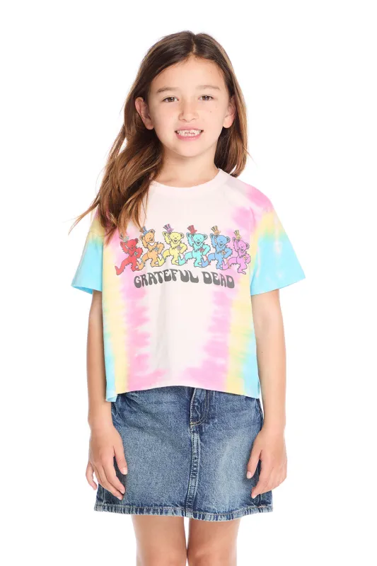 Grateful Dead Tie Dye Dancing Bears Tee sold by Chaser