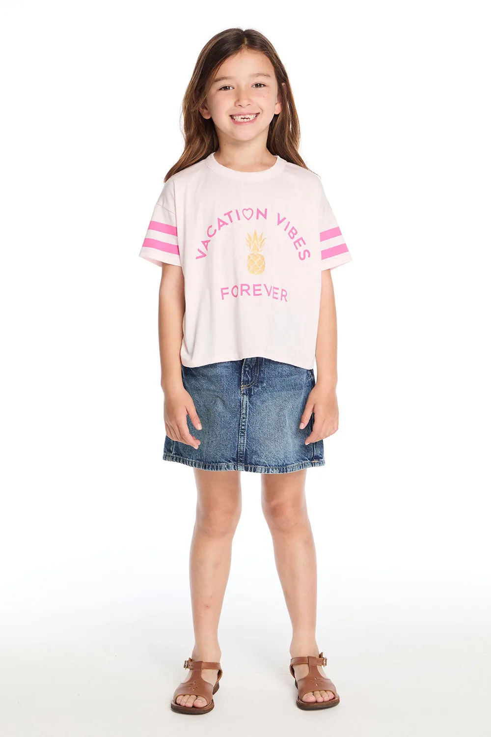 Vacation Vibes Forever Tee sold by Chaser product image thumbnail 4