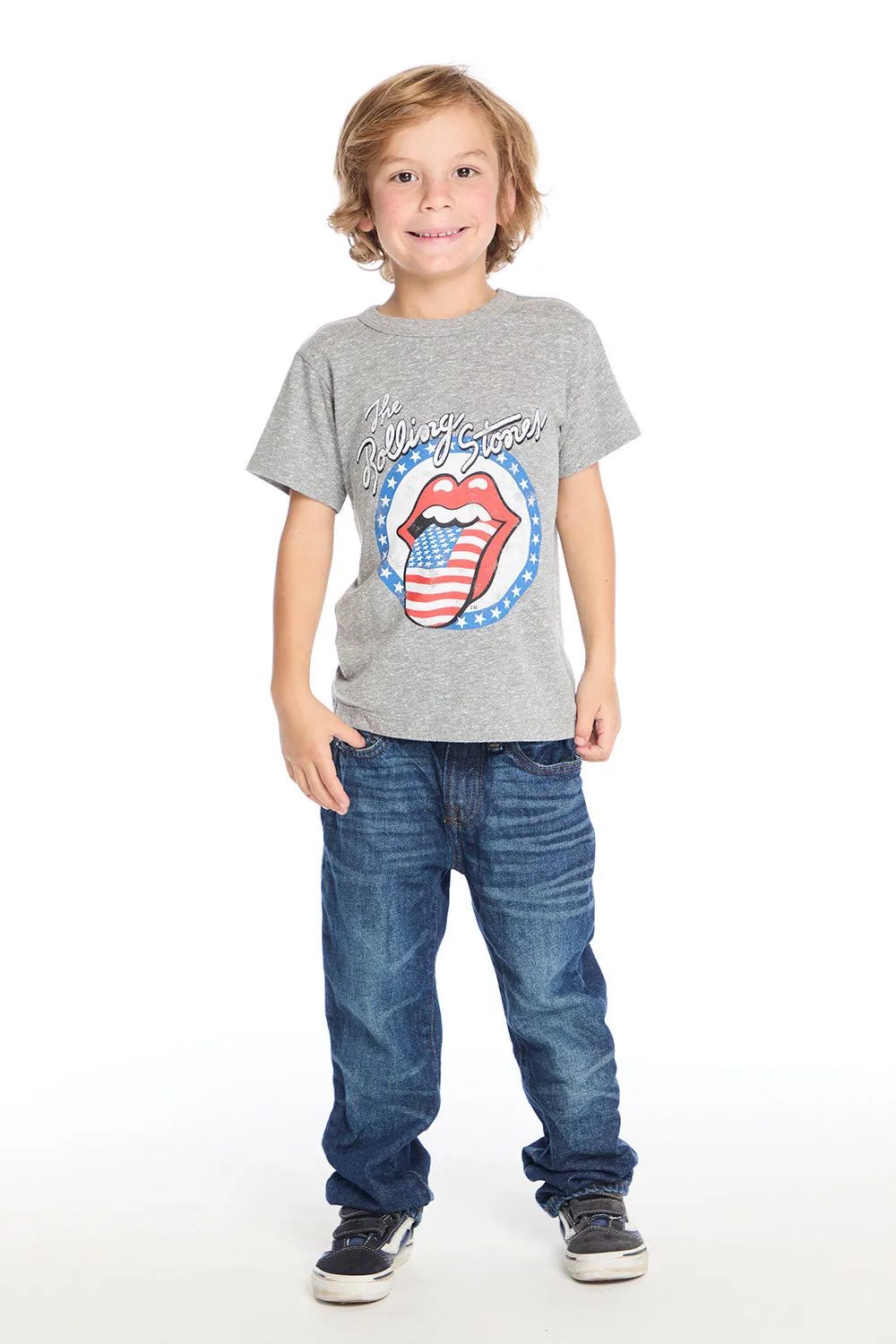 Rolling Stones Americana Tongue Logo Tee sold by Chaser product image thumbnail 4