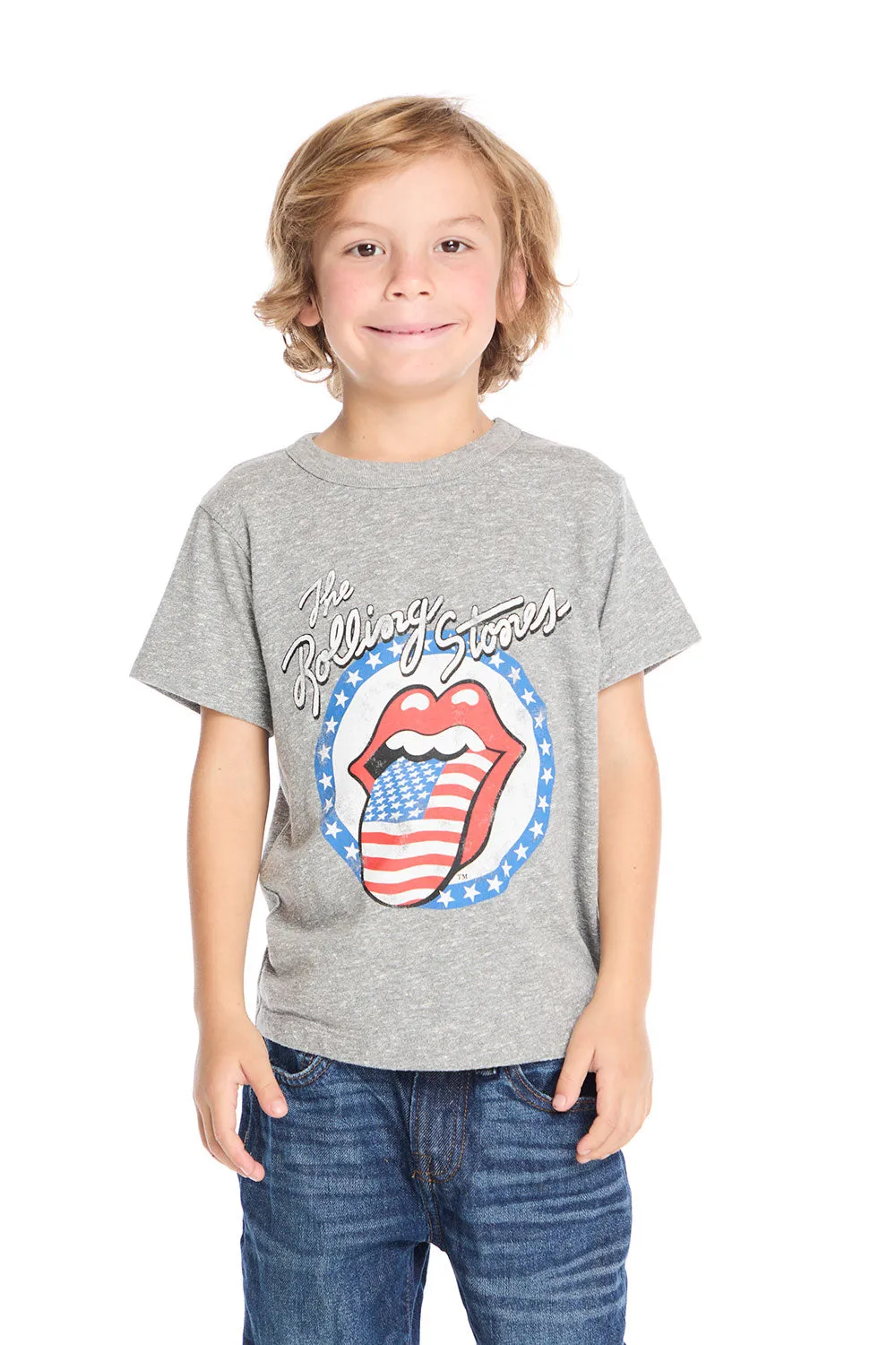 Rolling Stones Americana Tongue Logo Tee sold by Chaser