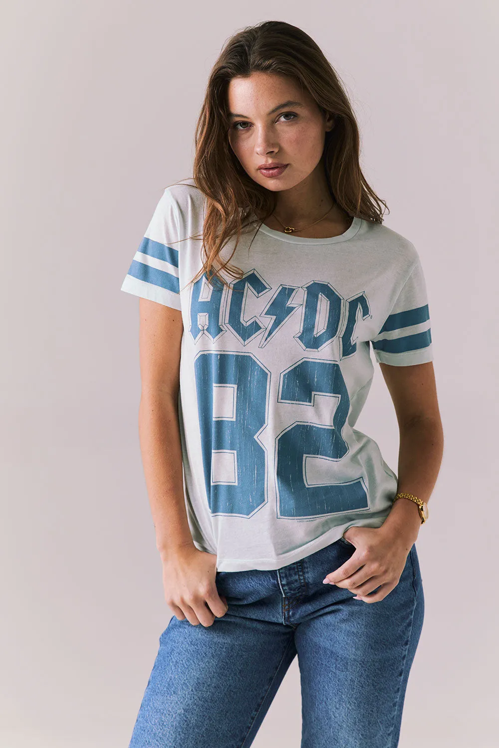 AC/DC ‘82 Tour Crew Neck Tee sold by Chaser