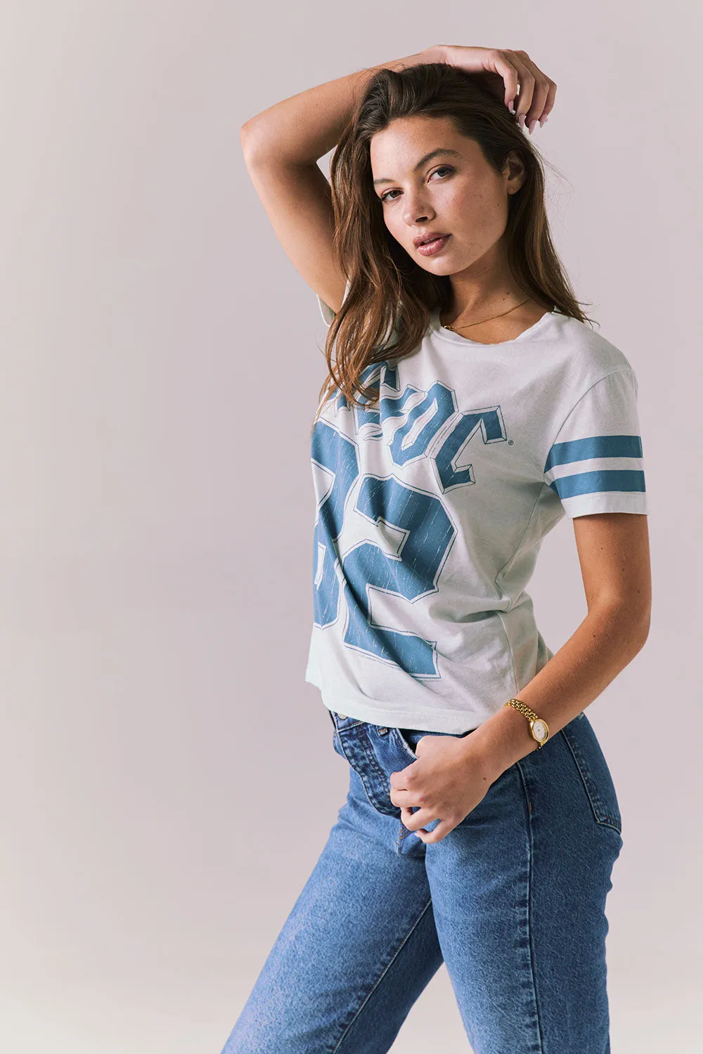 AC/DC ‘82 Tour Crew Neck Tee sold by Chaser product image thumbnail 2