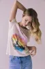 Sunset In Paris Vintage Jersey Crew Neck Tee sold by Chaser