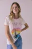 Sunset In Paris Vintage Jersey Crew Neck Tee sold by Chaser