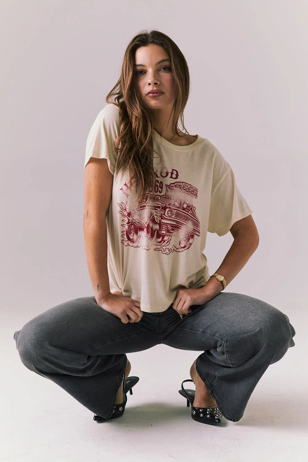 Vintage Car Tee sold by Chaser product image thumbnail 2