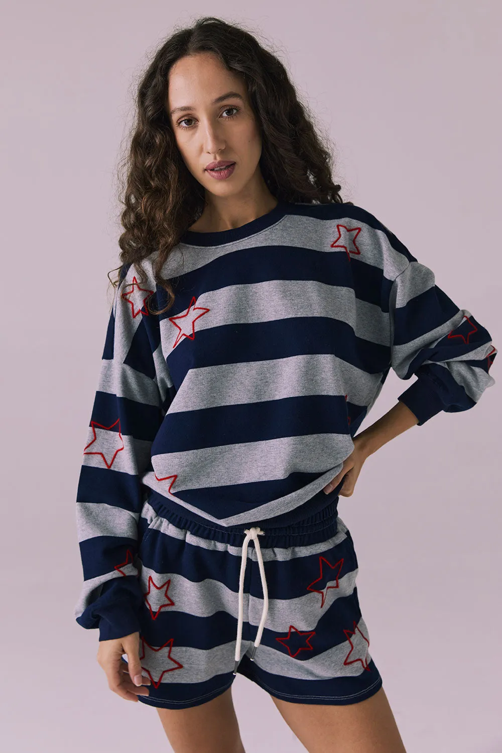 Maritime Stars Pullover sold by Chaser product image thumbnail 4