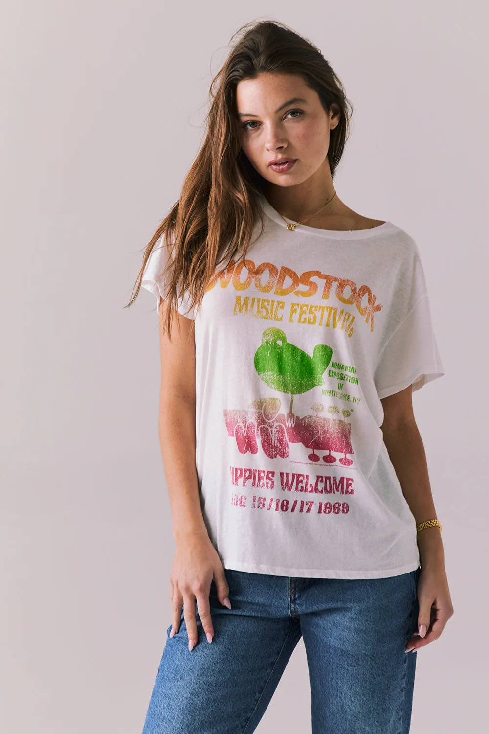 Woodstock 1969 Concert Tee sold by Chaser product image thumbnail 4