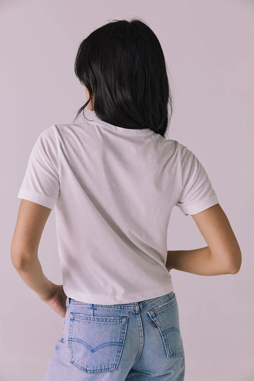 Stallion Embroidery Tee sold by Chaser product image thumbnail 3