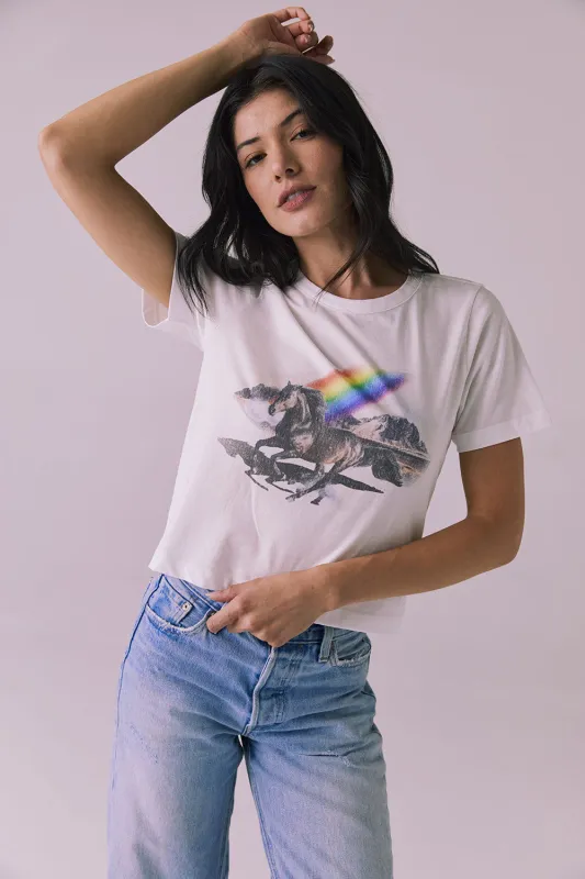 Stallion Embroidery Tee made by Chaser