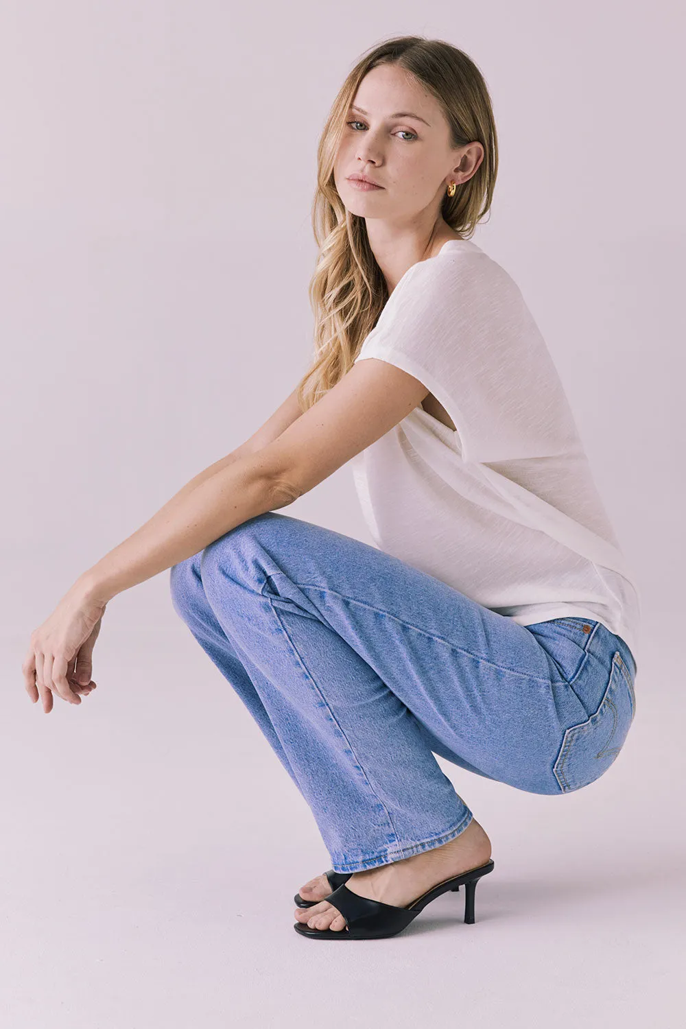 Wylie White Tee sold by Chaser