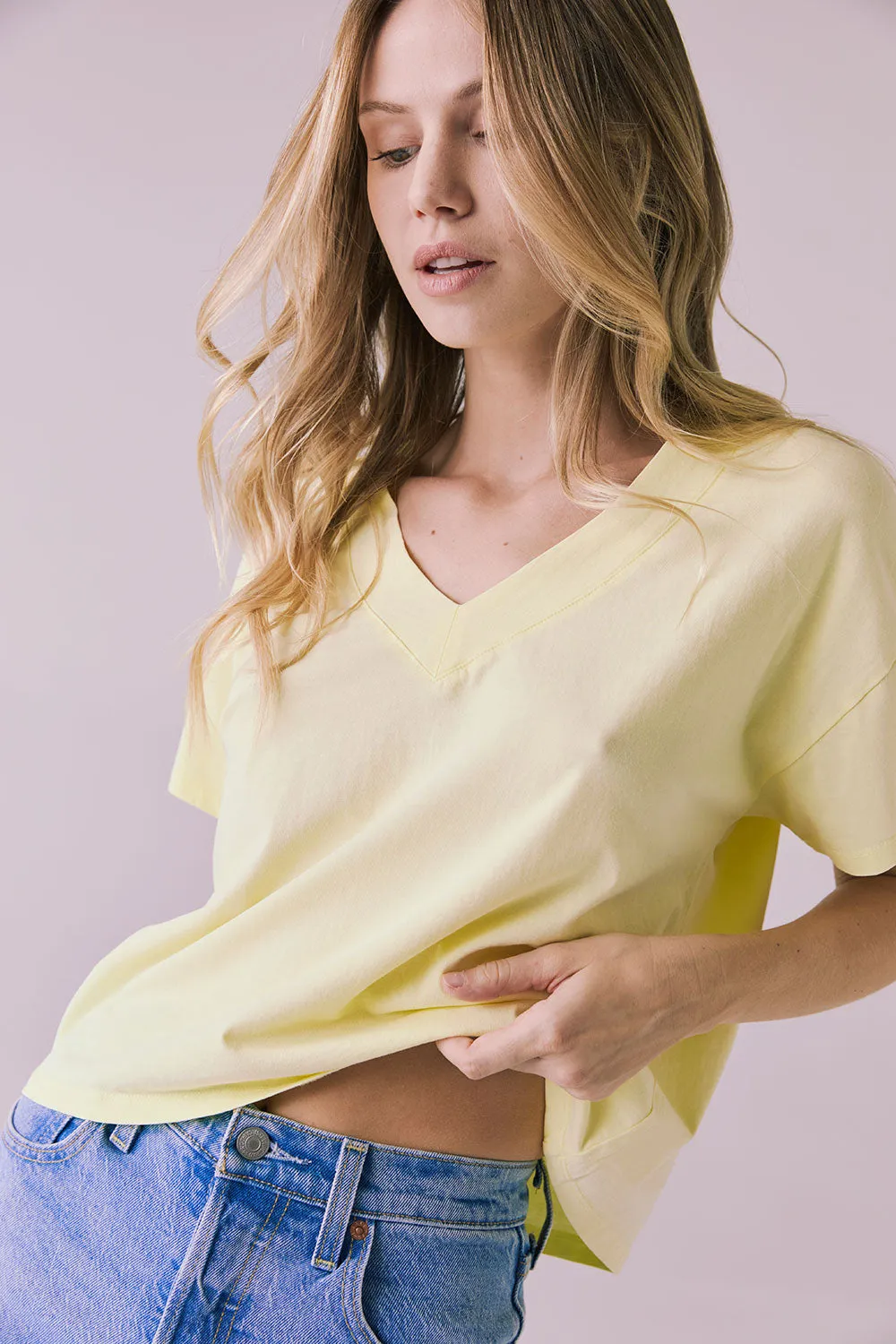 Mazzy Panna Cotta Tee sold by Chaser product image thumbnail 2