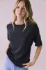 Shea Black Tee sold by Chaser
