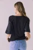 Shea Black Tee sold by Chaser