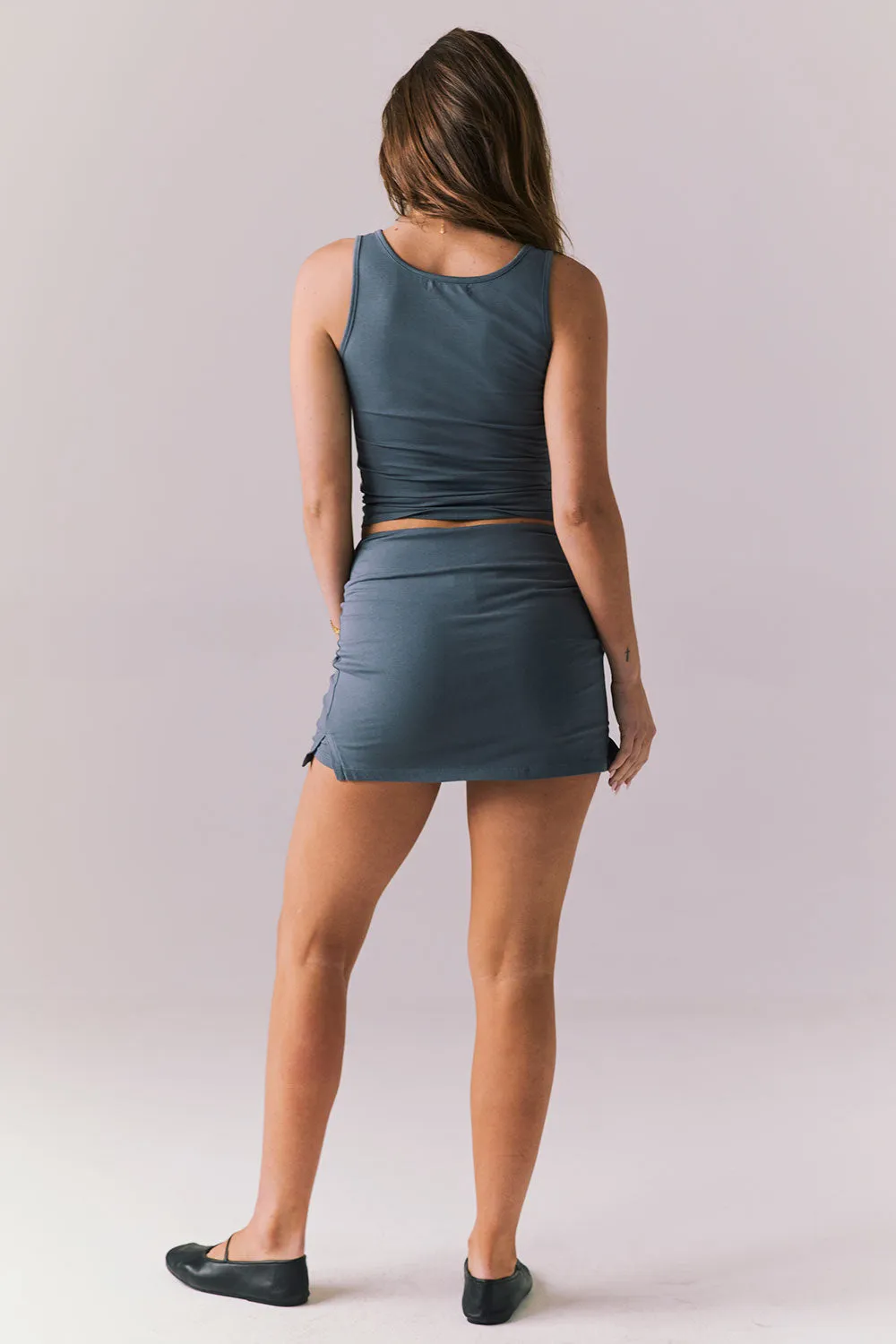 Rue Future Gray Skort sold by Chaser product image thumbnail 4