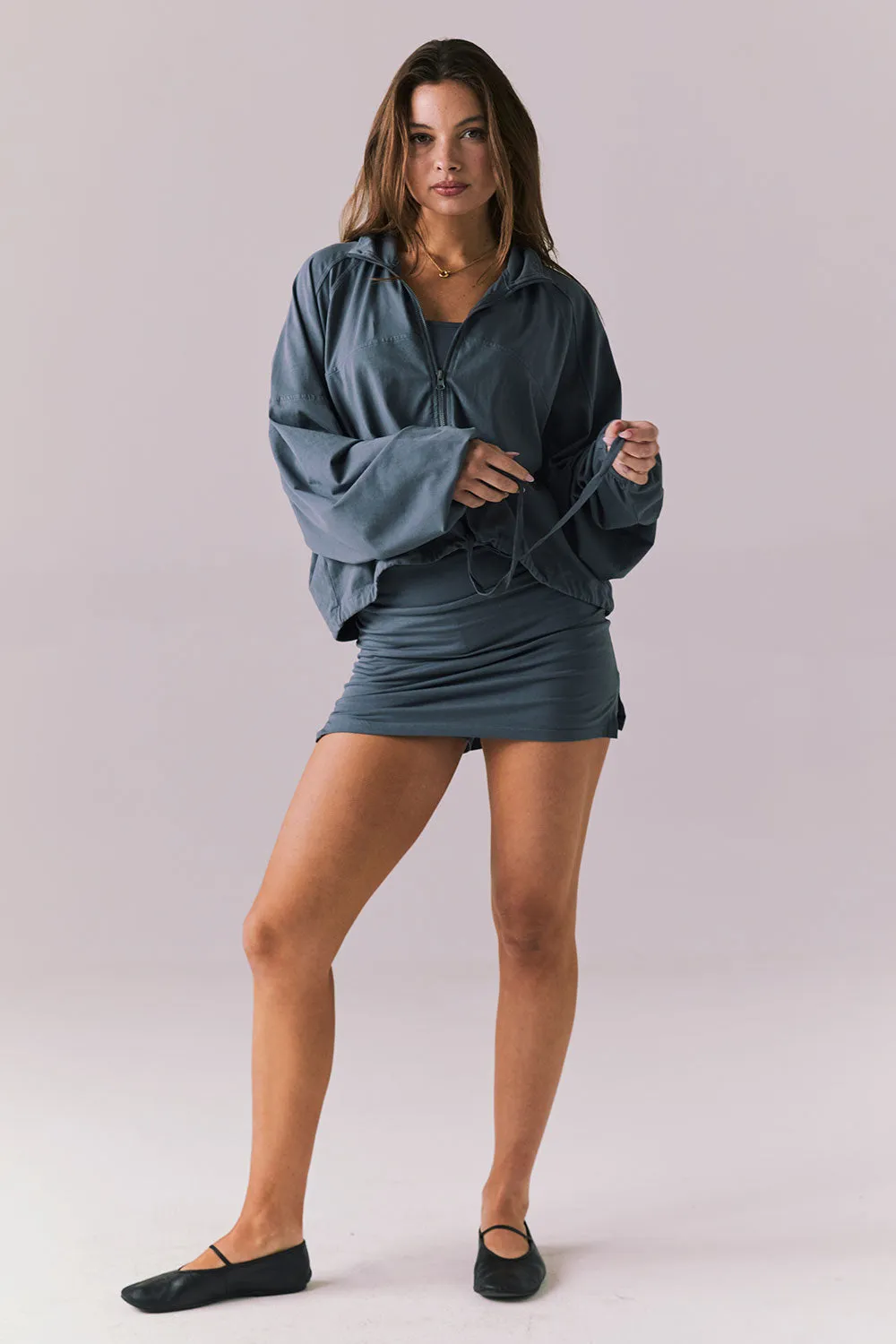 Mccartneyyy Future Gray Zip Up sold by Chaser product image thumbnail 5