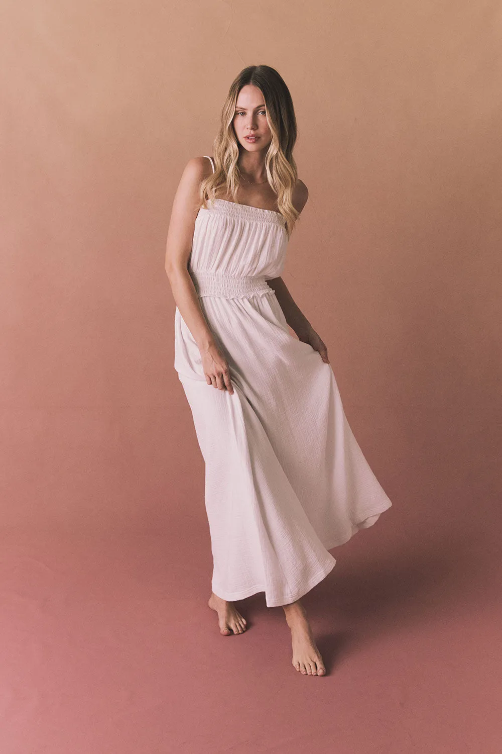 Getaway White Maxi Dress sold by Chaser product image thumbnail 2