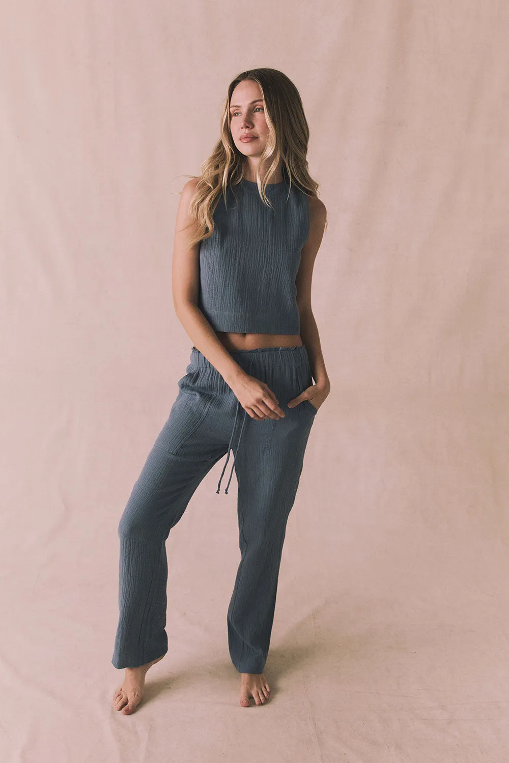 Riley Future Grey Tank sold by Chaser product image thumbnail 2