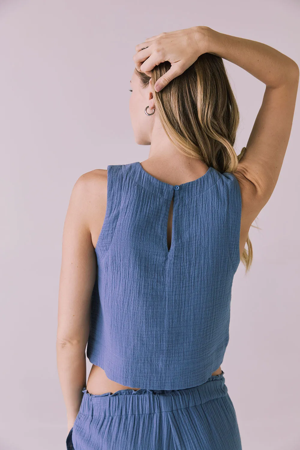 Riley Future Grey Tank sold by Chaser product image thumbnail 5