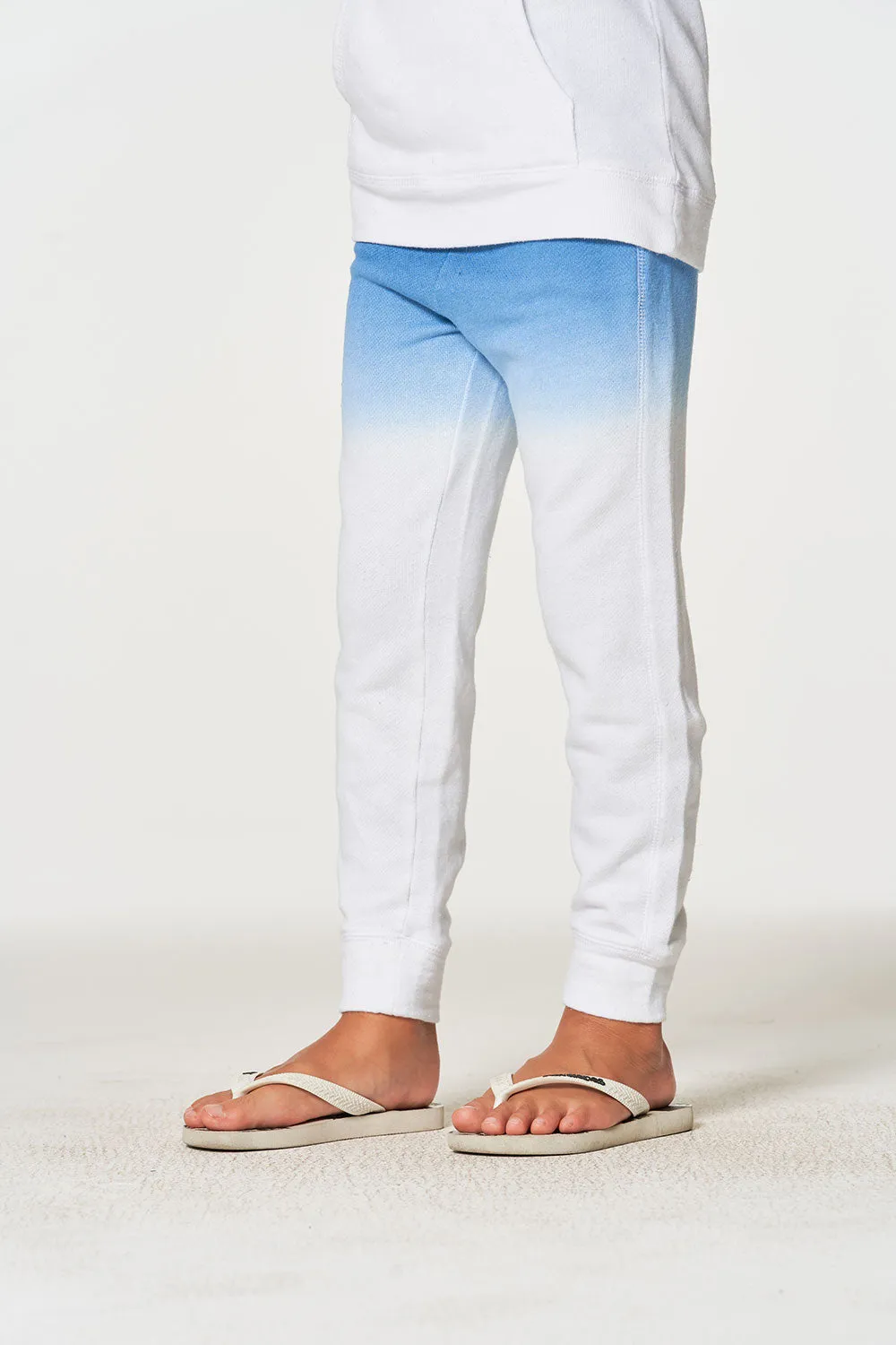 Boys Linen French Terry Beach Joggers sold by Chaser product image thumbnail 2