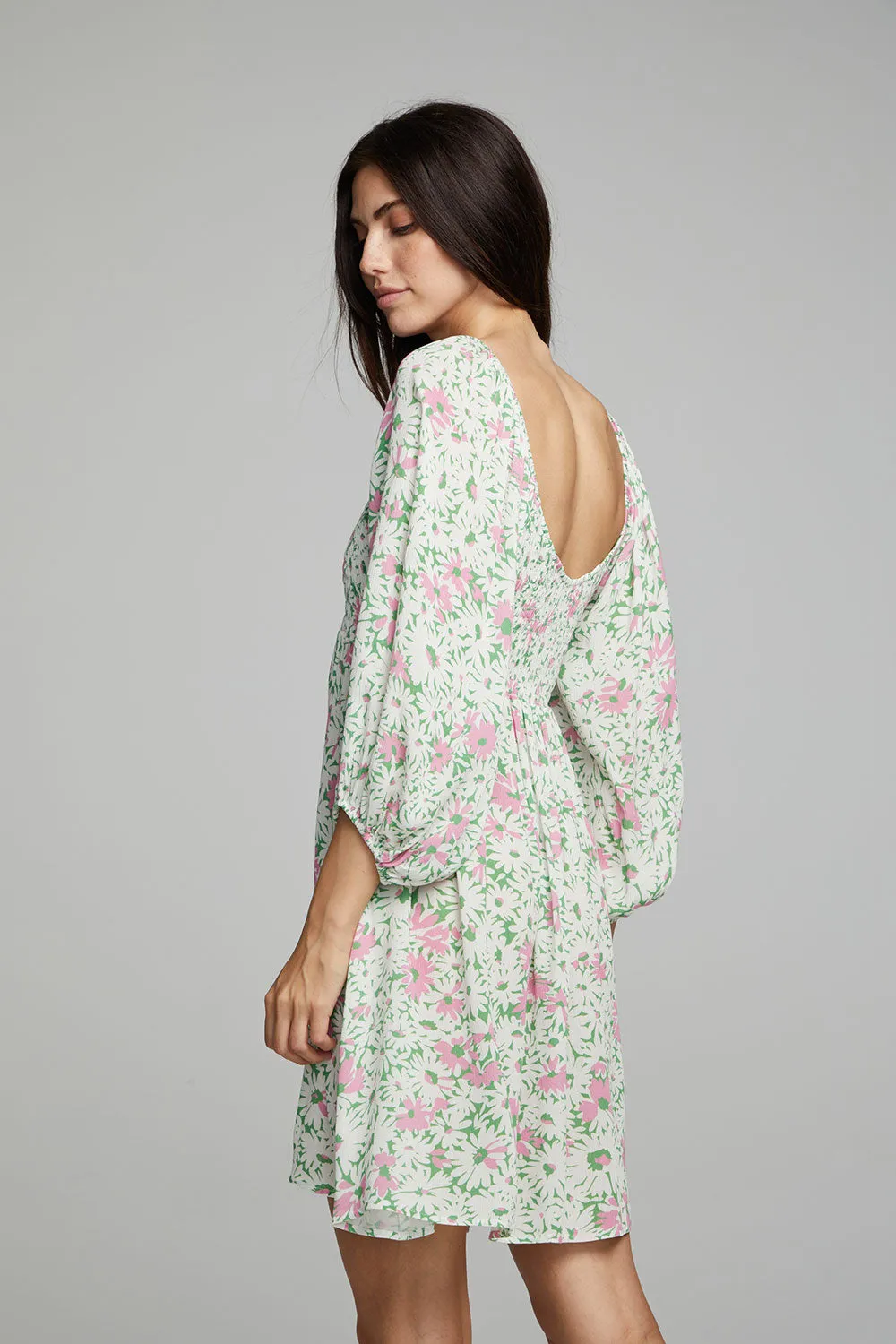 Dolce Mini Dress - Daisy Floral Print sold by Chaser product image thumbnail 3