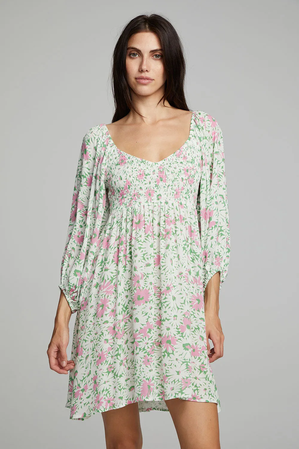 Dolce Mini Dress - Daisy Floral Print sold by Chaser
