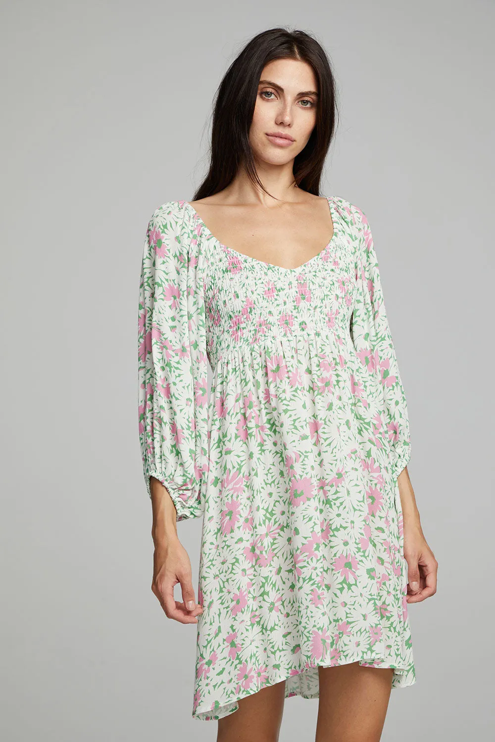 Dolce Mini Dress - Daisy Floral Print sold by Chaser product image thumbnail 4