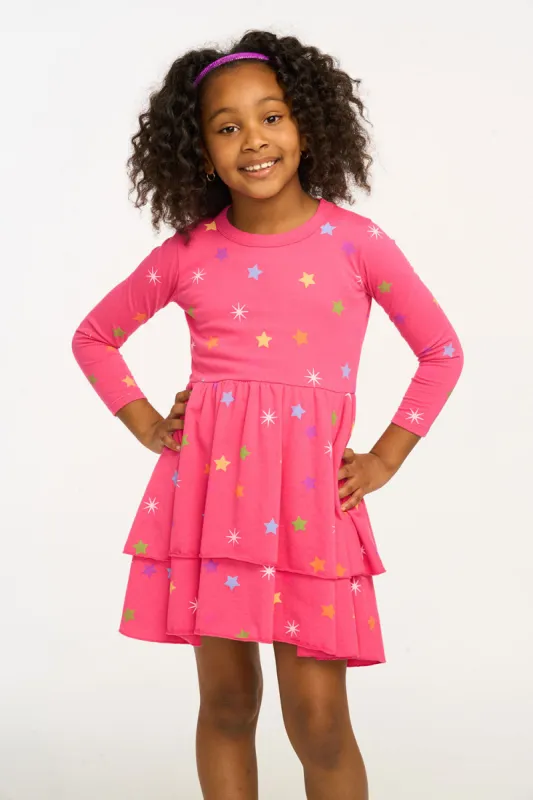 Rainbow Stars Dress sold by Chaser