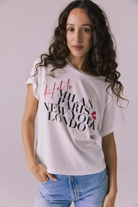 Hello Destinations Tee sold by Chaser