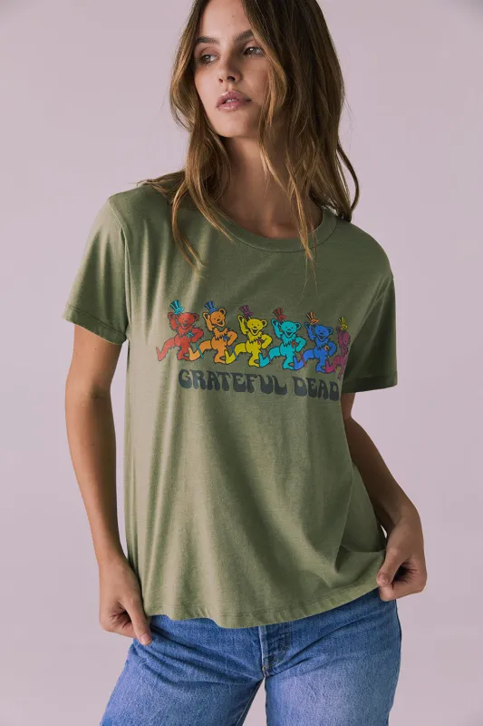 Grateful Dead Dancing Bears Tee sold by Chaser