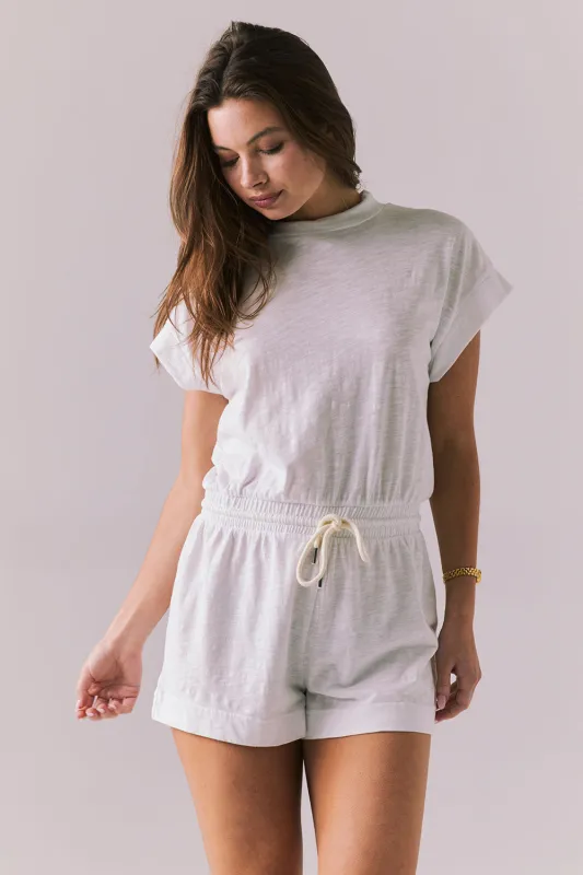 Sanremo White Romper sold by Chaser
