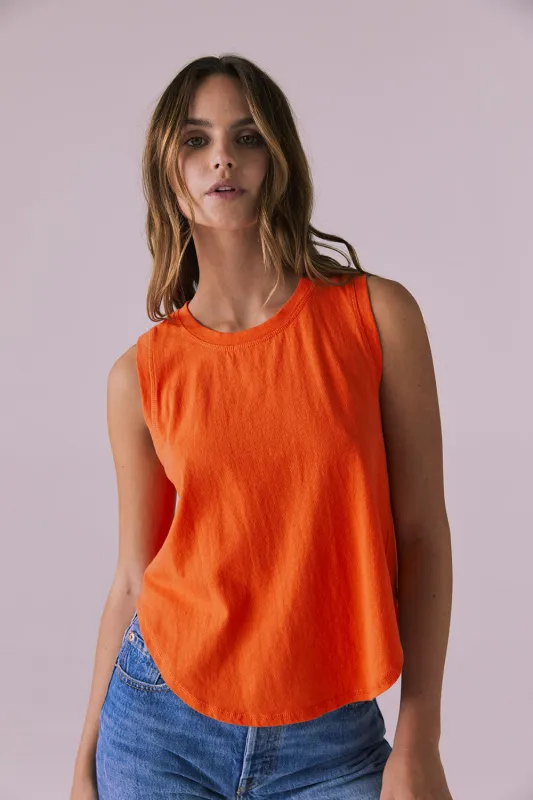 Flouncy Neon Flare Muscle Tank sold by Chaser