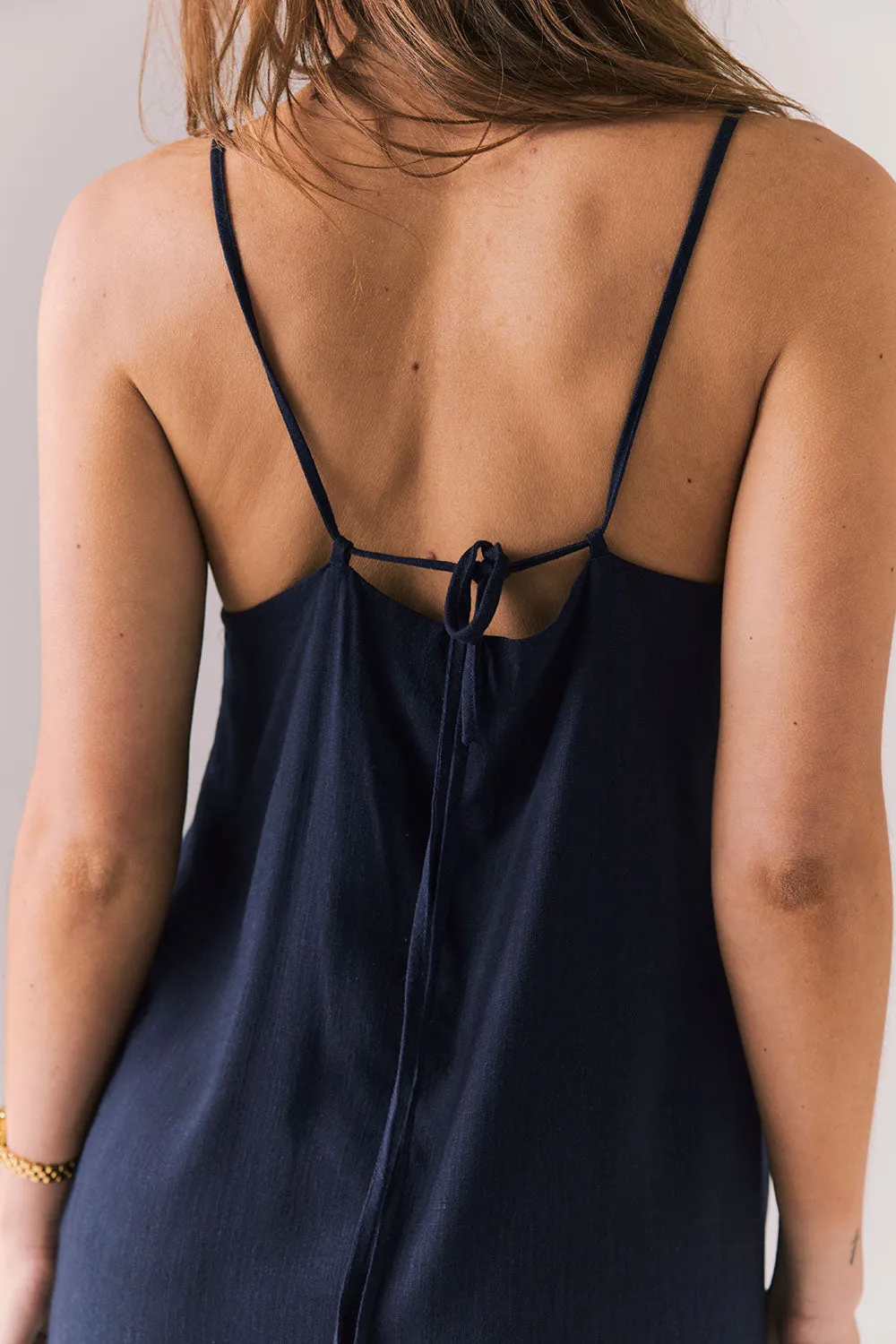 Biarritz Navy Mini Dress sold by Chaser product image thumbnail 5