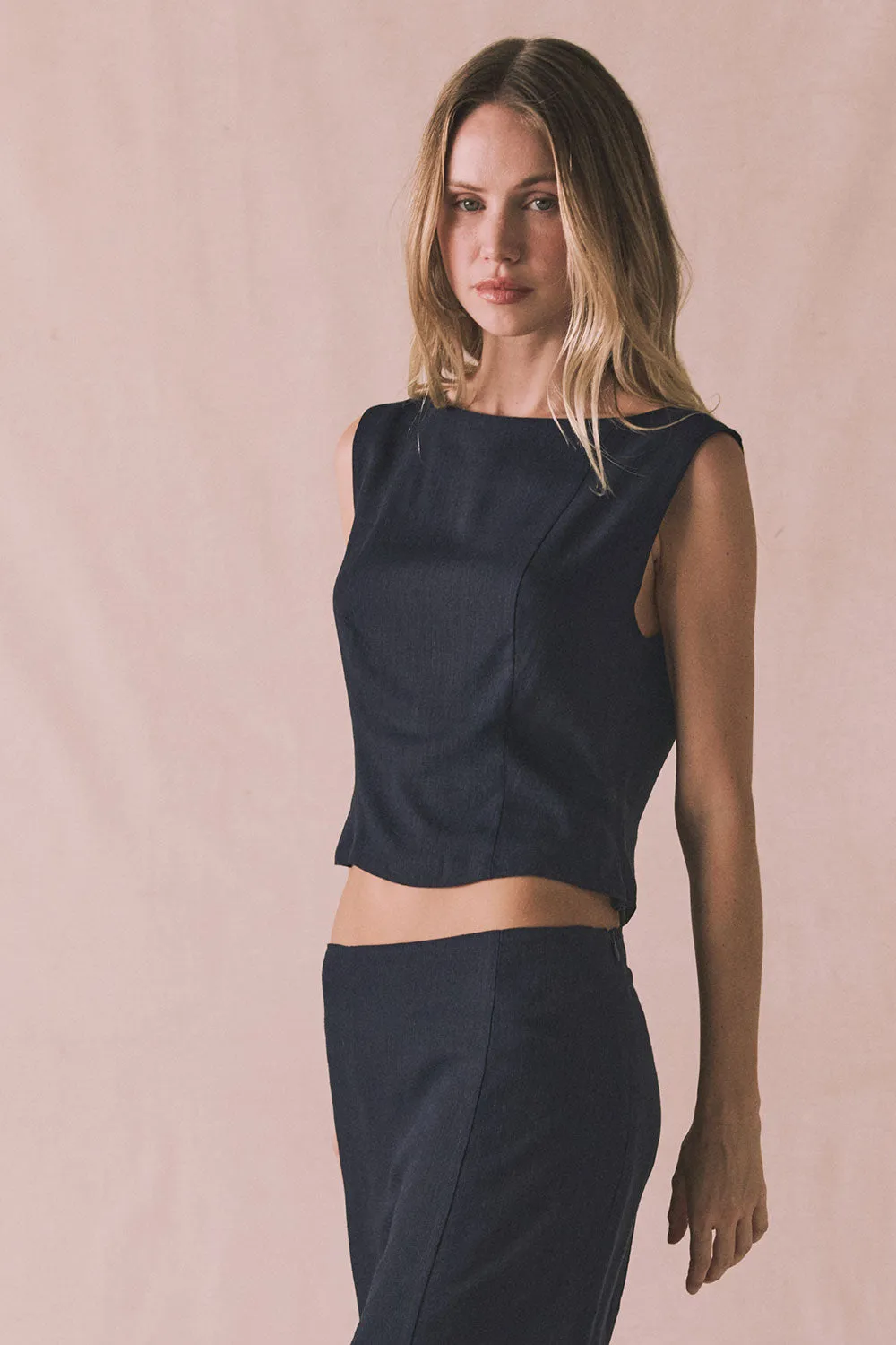 Vila Navy Tank sold by Chaser product image thumbnail 2